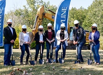 SkyDev groundbreaking ceremony for Southfield Green Rental Apartment in Welland ON
